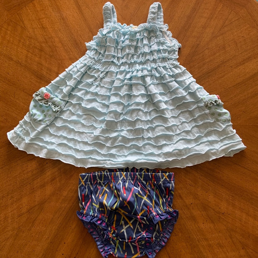 Matilda Jane dress & bloomers